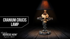 Cranium Crucis Lamp 37cm 9