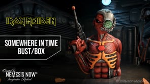Iron Maiden Somewhere In Time Bust 29.8cm Resin Statue 11