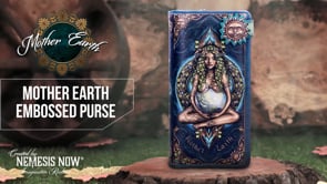 Mother Earth Embossed Purse 18.5cm 9