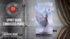 Spirit Guide Embossed Purse by Anne Stokes 18.5cm 8