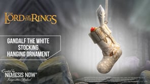 Lord of the Rings Gandalf the White Stocking Hanging Ornament 7.5cm 11