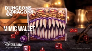 Dungeons and Dragons Embossed Mimic Wallet 9