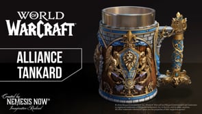 World of Warcraft Alliance Tankard 16cm Drinking Mug 10