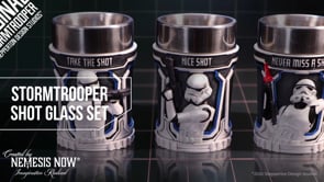 Stormtrooper Shot Glass Set 8.7cm Set of 3 9