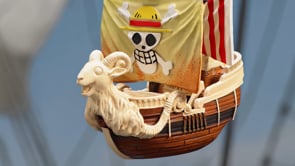 One Piece Going Merry Hanging Ornament 8.7cm Xmas Decoration 11