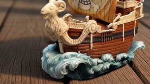 One Piece Going Merry Box 18.5cm 11