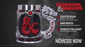 Dungeons Dragons Fantasy Role Play Die D20 Tankard 15.5cm 10