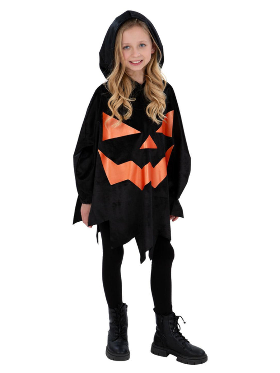 Pumpkin Poncho Kids Unisex 2