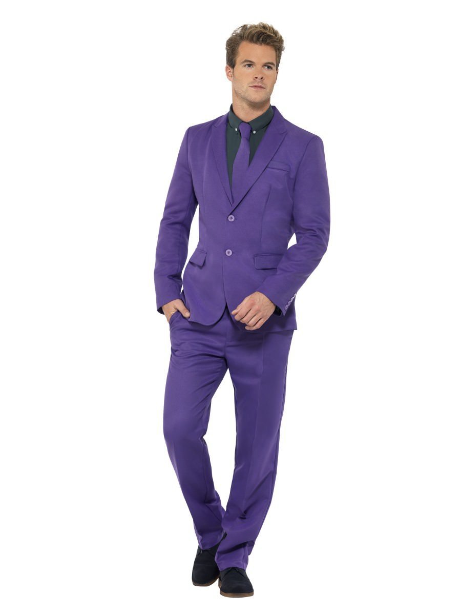 Stand Out From The Crowd Adult Party Suit Purple 1