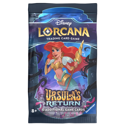 Disney Lorcana Trading Card Game Set 4 Ursulas Return Booster 24 Packs of 12 Cards 1
