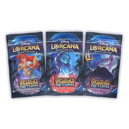 Disney Lorcana Trading Card Game Set 4 Ursulas Return Booster 24 Packs of 12 Cards 2