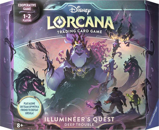 Disney Lorcana Trading Card Game - Gift Set - Deep Trouble - Set 4