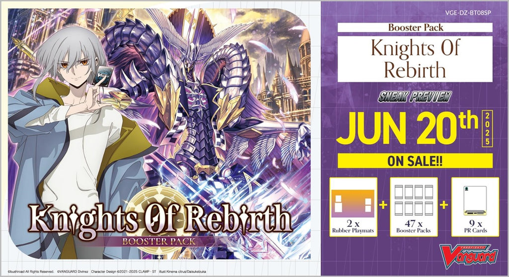 Cardfight!! Vanguard Booster Pack: Knights 0f Rebirth Sneak Preview Kit