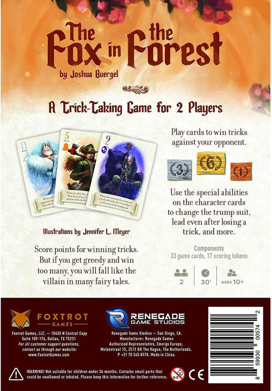 Fox in the Forest Card Game