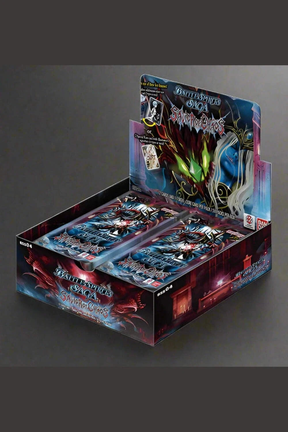Battle Spirits Saga Card Game Set 04 Savior Of Chaos Booster Box 1