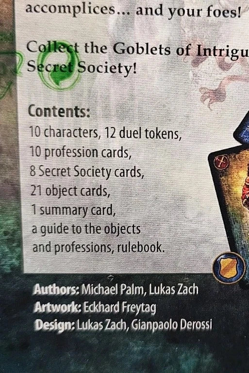 The Castle of the Devil Card Game