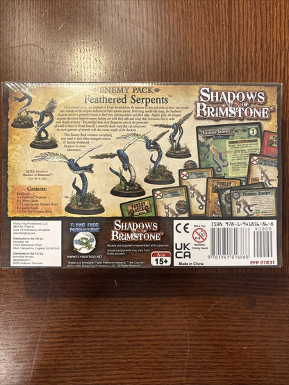 Shadows of Brimstone Feathered Serpents Enemy Pack Board Game