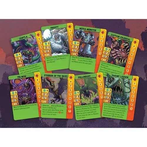 Monsters Menace The World Board Game