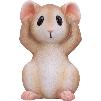 Three Wise Mice Figurines 9cm 5