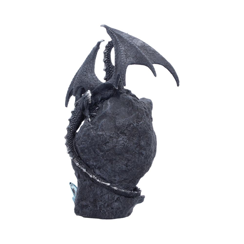 Midnight Custodian Light Up Dragon Figurine Geode 20.5cm 3