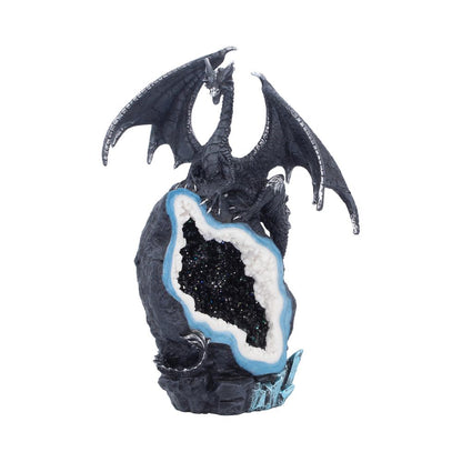 Midnight Custodian Light Up Dragon Figurine Geode 20.5cm 4