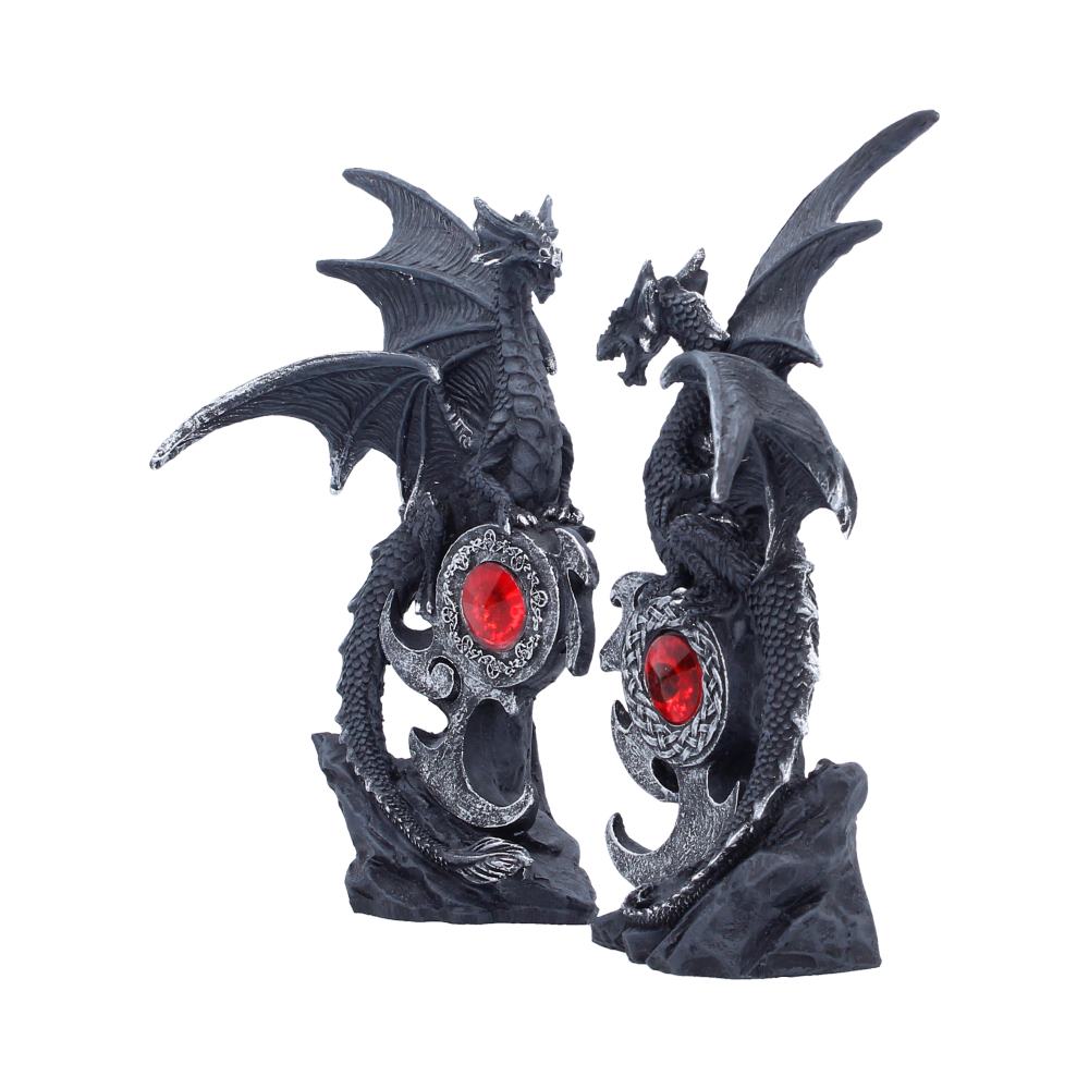 Midnight Protectors Set of 2 Dragon Figures 15cm 2