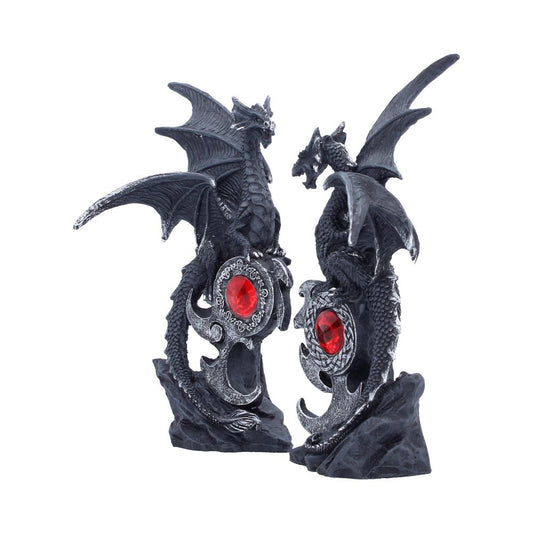 Midnight Protectors Set of 2 Dragon Figures 15cm 2