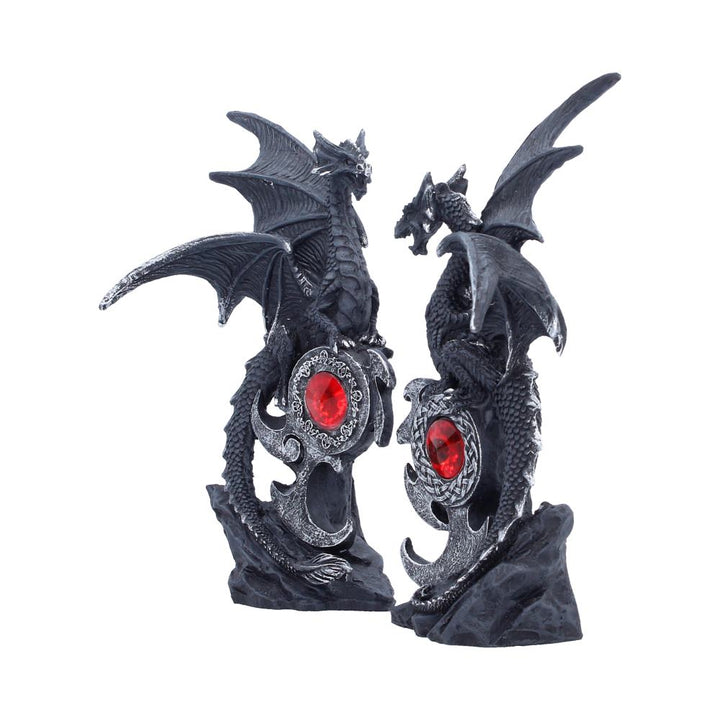 Midnight Protectors Set of 2 Dragon Figures 15cm 2