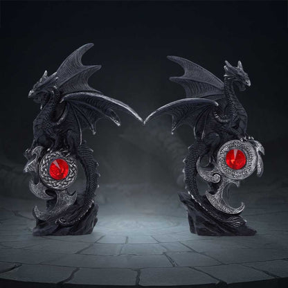 Midnight Protectors Set of 2 Dragon Figures 15cm 6