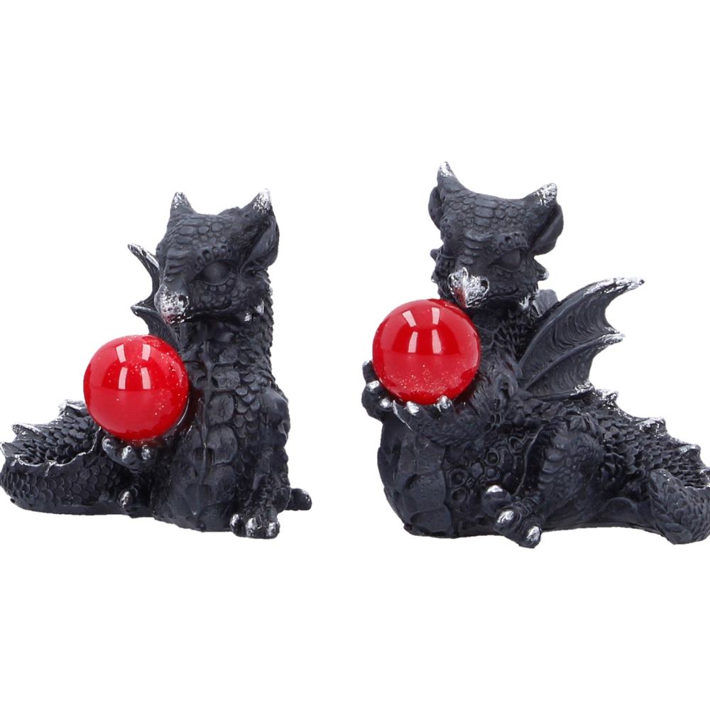 Midnight Treasures Set of 4 Dragon Figurines 5.5cm 4