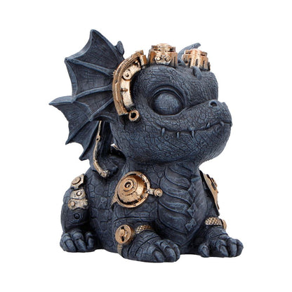Gearling Black Steampunk Dragon 14.6cm 3