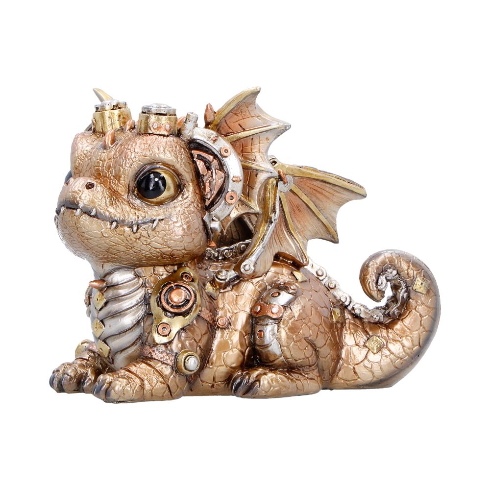 Gearling Gold Steampunk Dragon 15cm 2