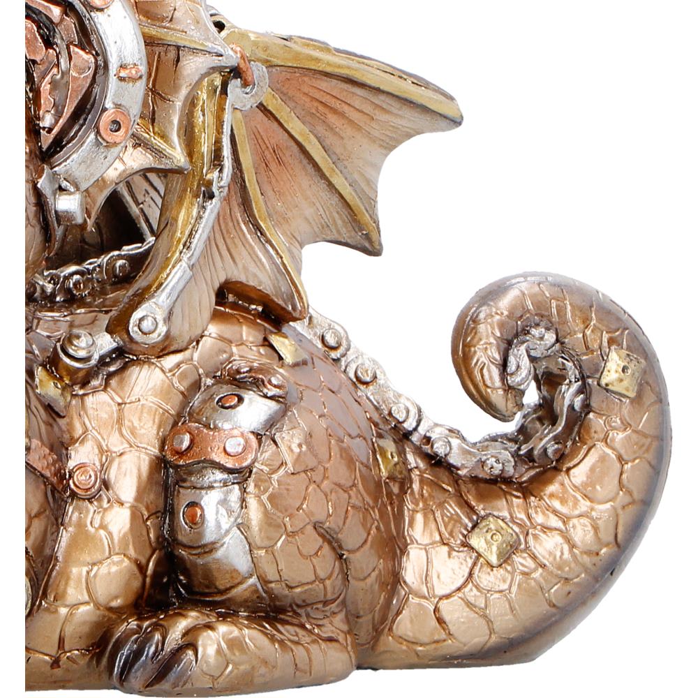Gearling Gold Steampunk Dragon 15cm 6