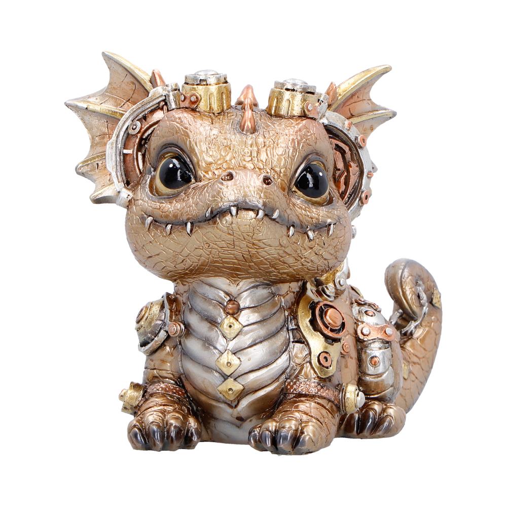 Gearling Gold Steampunk Dragon 15cm 1