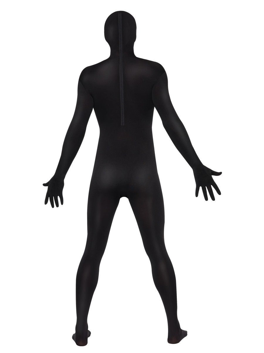 Second Skin Suit Adult Black Morph Party Jumpsuit 3