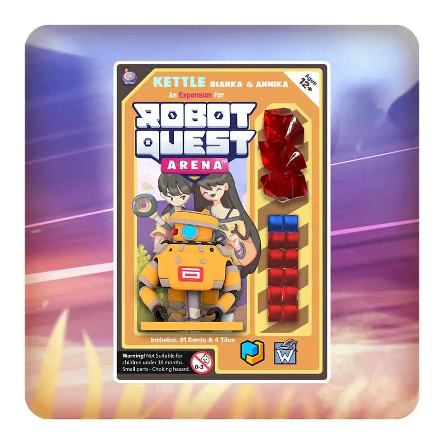 Robot Quest Arena Kettle Robot Pack Board Game Expansion