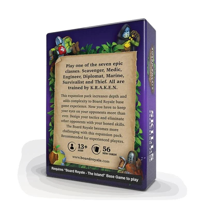 Board Royale The Island Skills Card Game Expansion