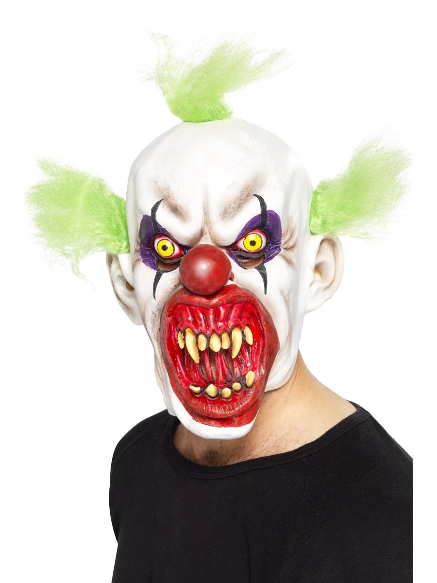 Sinister Clown Mask Latex Horror Carnival 1