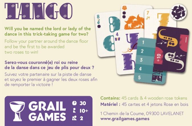 Tango Pocket Line Edition Board Game