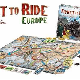 Ticket To Ride Europe Board Game 6