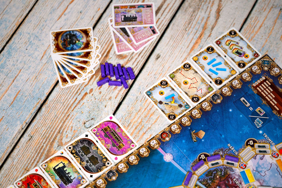Ticket to Ride Northern Lights Board Game