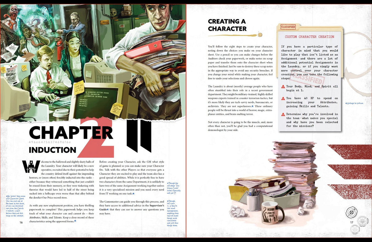 The Laundry Roleplaying Game Operatives Handbook Collectors Edition