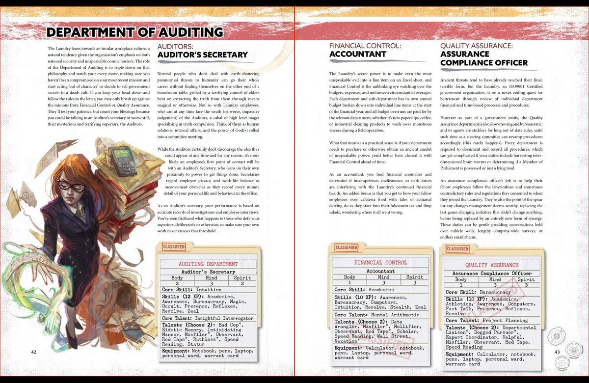The Laundry Roleplaying Game Operatives Handbook Collectors Edition
