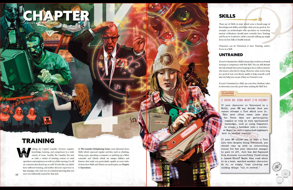 The Laundry Roleplaying Game Operatives Handbook Collectors Edition