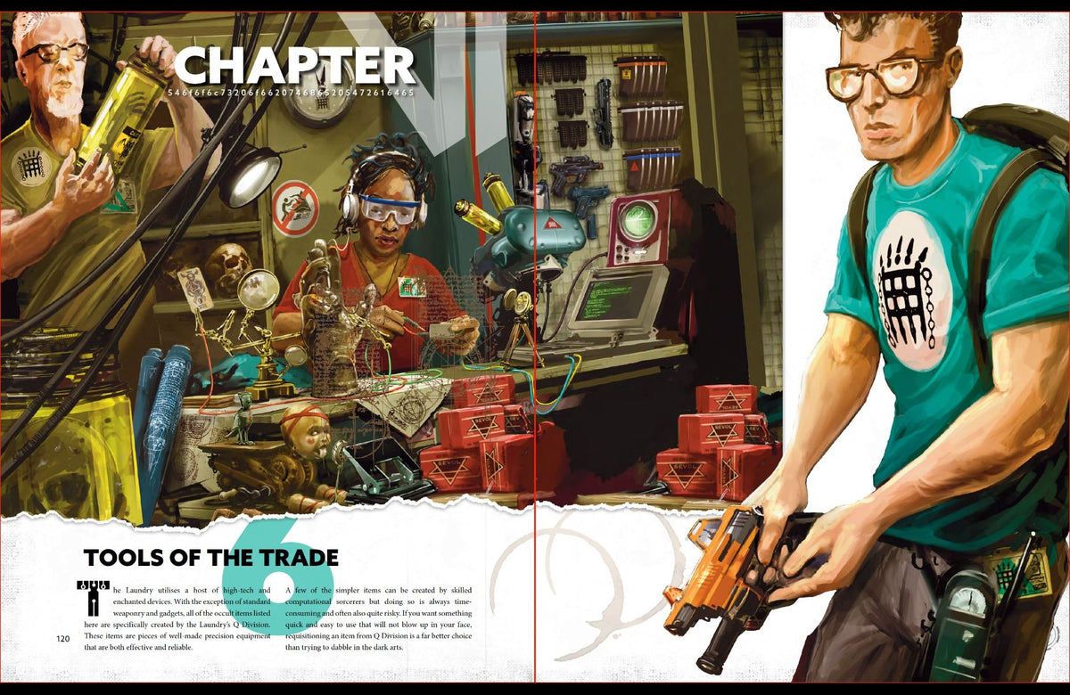 The Laundry Roleplaying Game Operatives Handbook Collectors Edition