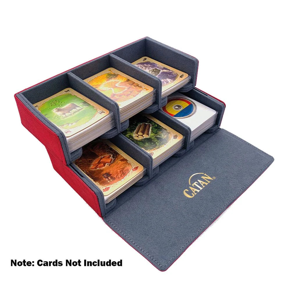 Catan Trading Post Convertible Card Tray Gamegenic 1