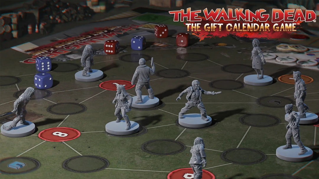 The Walking Dead Gift Calendar Board Game