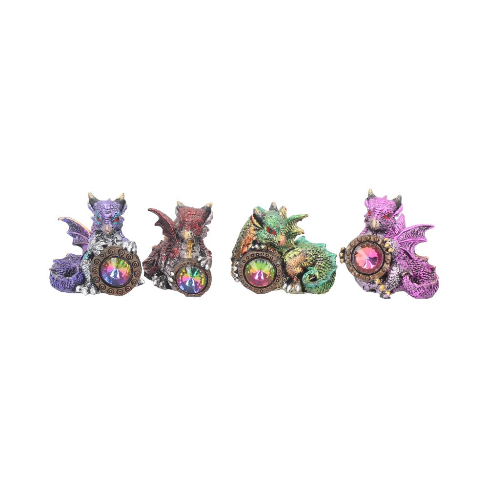 Dragons Reward Set of Four Dragon Figurines Dragons 5.5cm