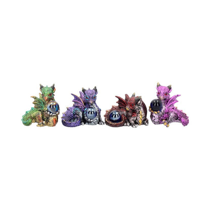 Hatchling Treasures Set of 4 Dragon Figurines 5.5cm 1