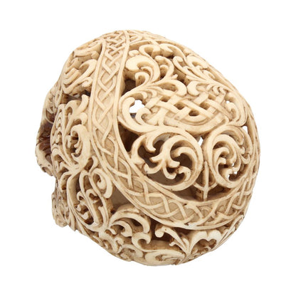 Celtic Decadence Skull 18.5cm Polyresin Statue 4